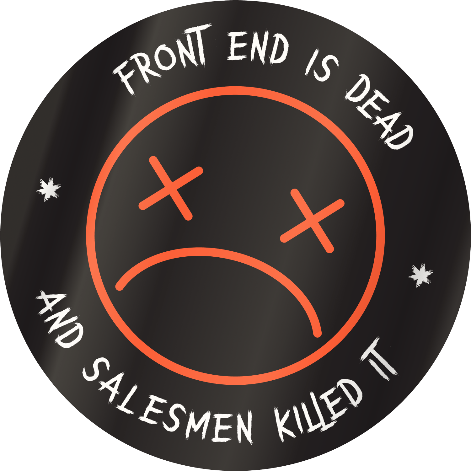 Front-end is dead and salesmen killed it